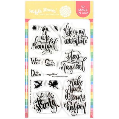 Waffle Flower Stempel - Open Book Sentiments